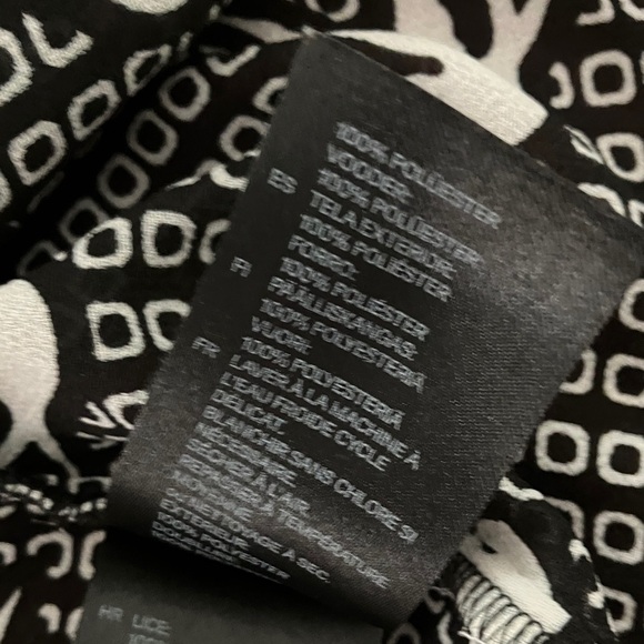 H&M Divided women’s size 2 bird motif lined mini Dress - Picture 13 of 16